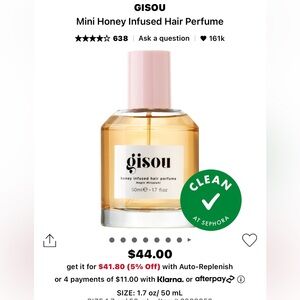 Gisou Honey Infused Hair Perfume